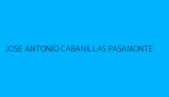 JOSE ANTONIO CABANILLAS PASAMONTE